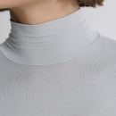 Blusa Segunda Pele Manga Longa Skin Cropped