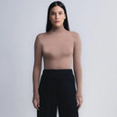 Blusa Segunda Pele Manga Longa Skin Cropped