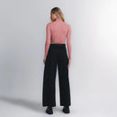 Blusa Segunda Pele Manga Longa Skin Cropped